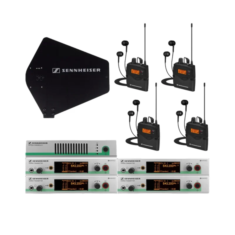 Sennheiser G3 - комплект 4 радиосистемы