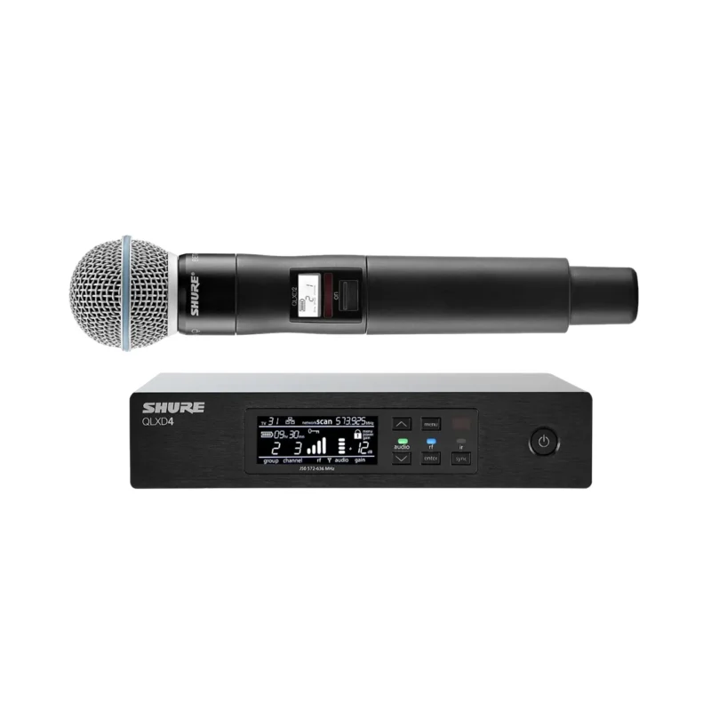 Shure QLXD 24E Beta58a 3