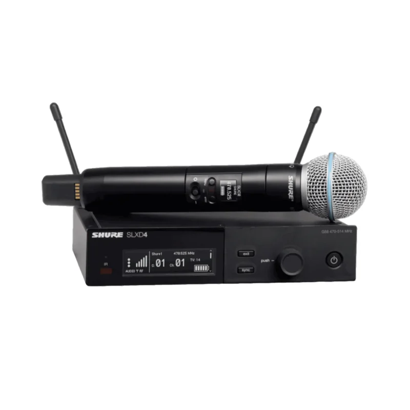 Shure SLX-D/Beta 58 3