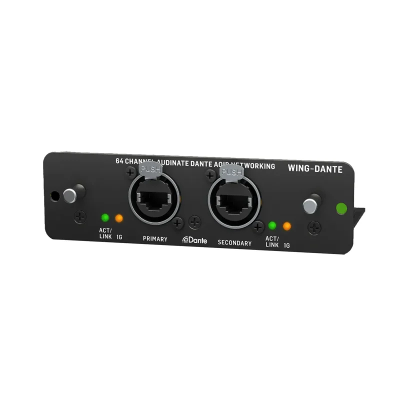 Behringer WING + DANTE CARD 4