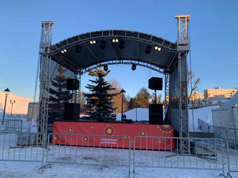 Аренда звука и света на Масленицу в Солнечногорске и Дмитрове